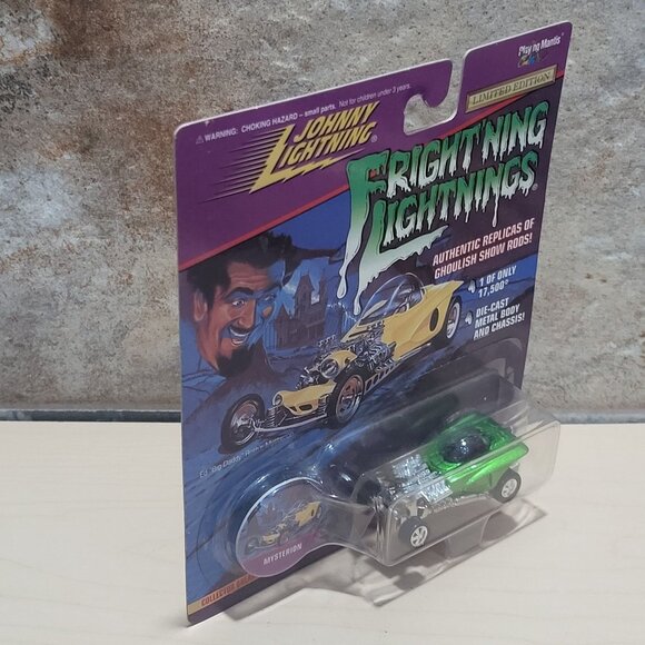 Johnny Lightning Willys Gassers II 1933 Speedy White Lightning Chase Blue 2002 - Picture 7 of 11